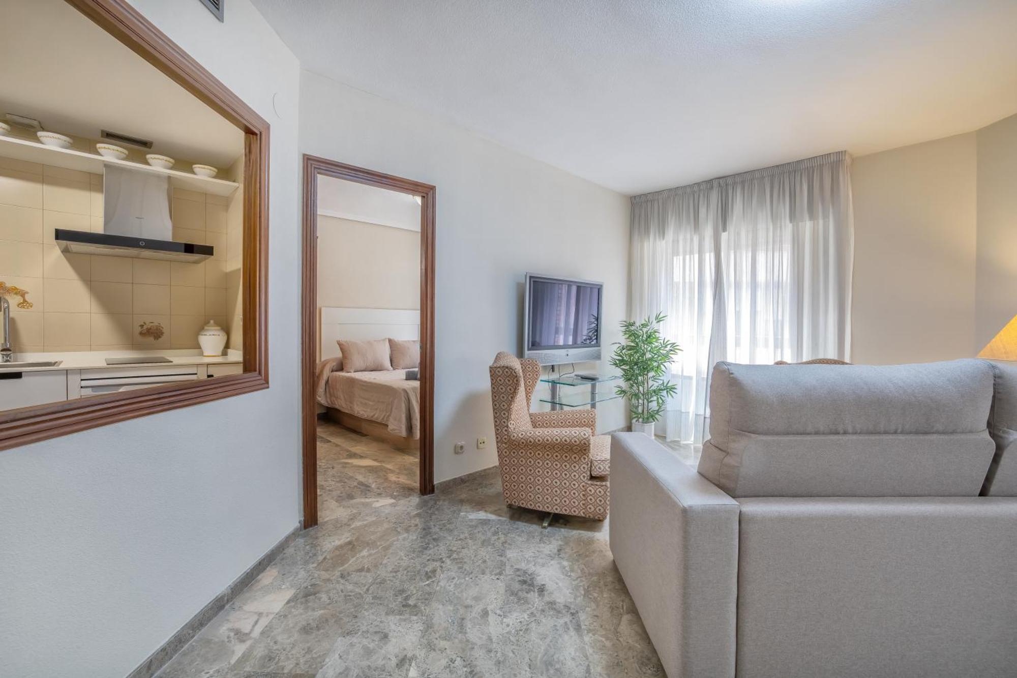 R & T Cordoba Center Apartamentos - Parking エクステリア 写真